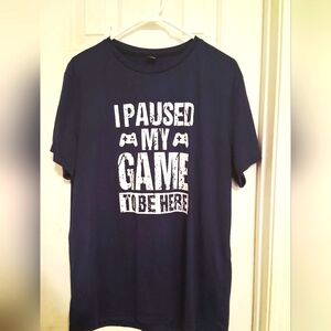 Navy Blue Gaming T-Shirt